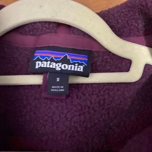Patagonia button better sweater , s